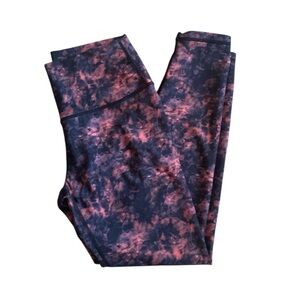 ZYIA Active Red Smoky Hendrix Leggings 4